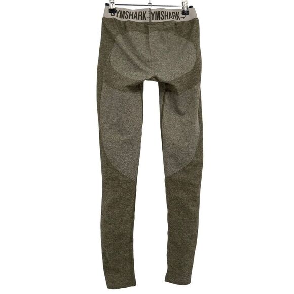 Gymshark Flex High Waisted Leggings Women's Medium Green - Picture 5 of 8